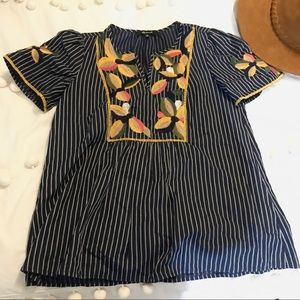 !last chance! Madewell Embroidered Fable Top XS